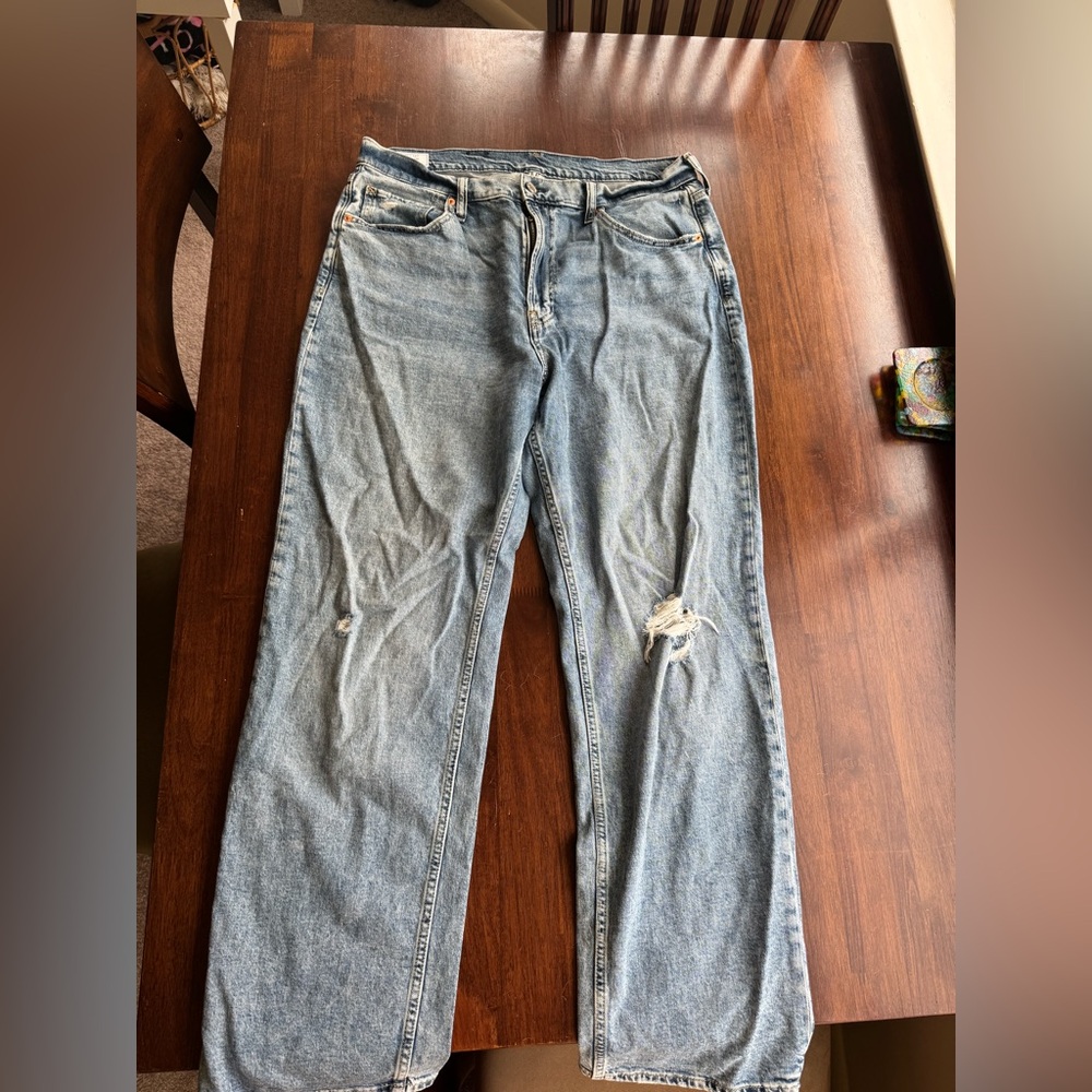 GAP Light Blue High Rise Jeans